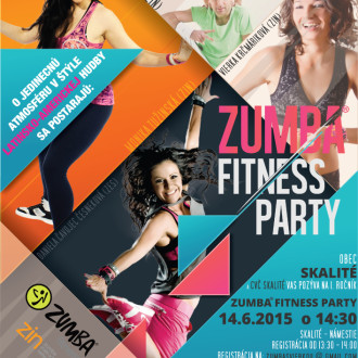 Zumba Fitness párty v júni v Skalitom